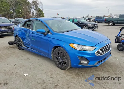 2019 Ford Fusion Se из США, поврежденный, VIN 3FA6P0HD0KR280461